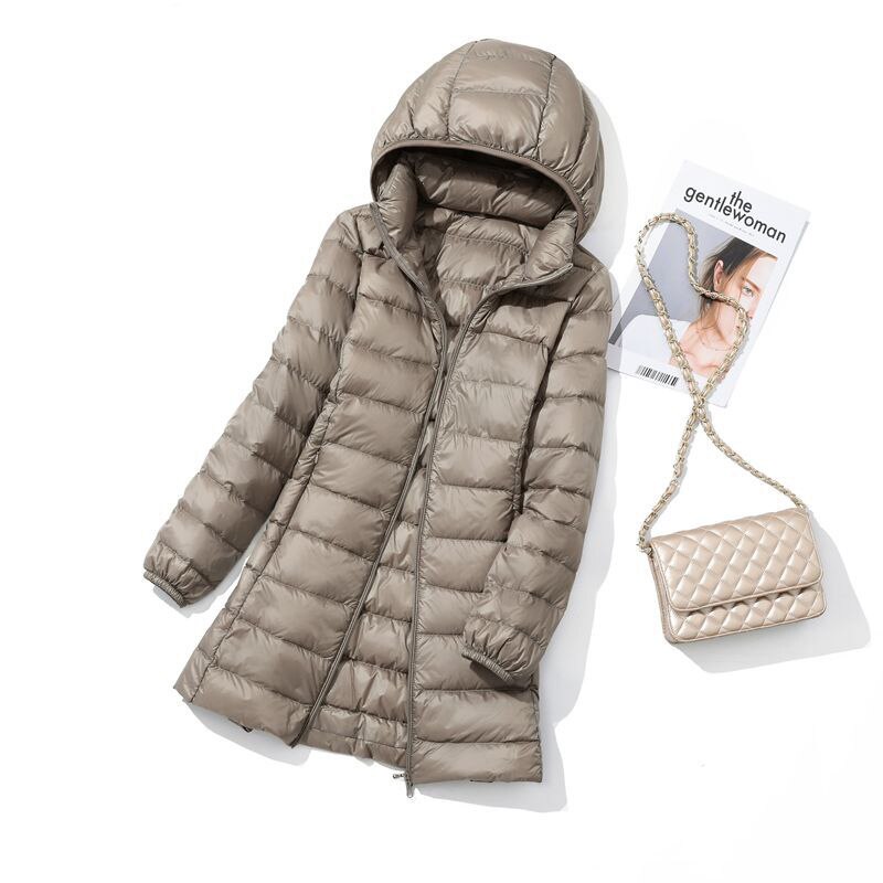 Compra online de Plus Size M-6XL Casaco frio feminino de inverno com capuz  com gola de pele sintética 2023 forro destacável longo parkas feminino  sobretudo estilo coreano jaquetas quentes grossas