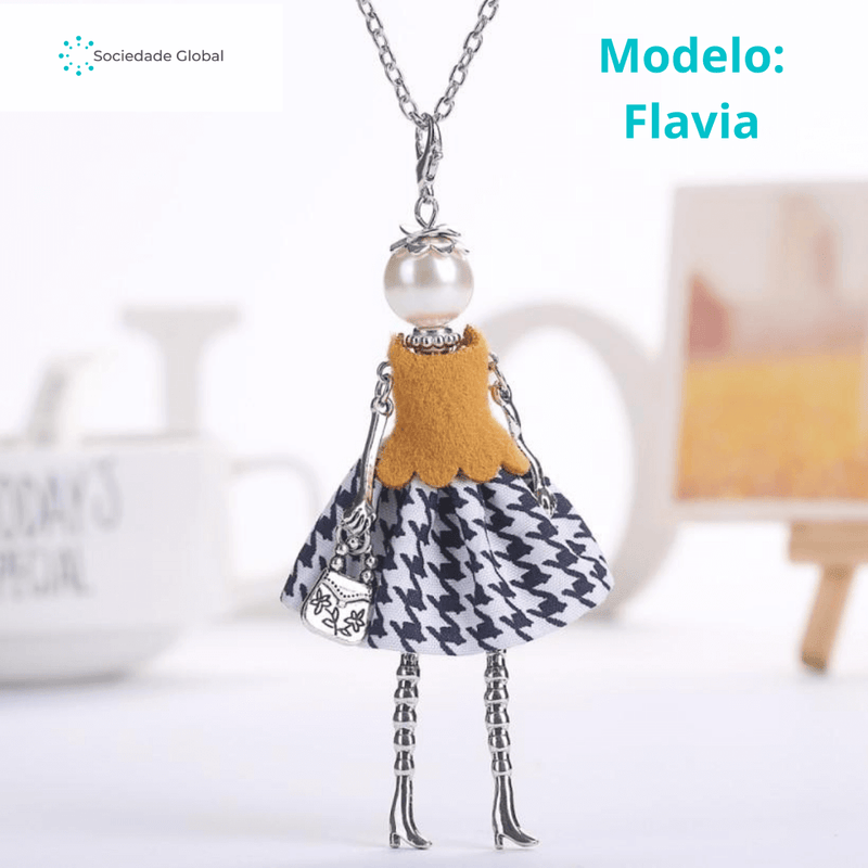 Colar Cute Doll® - Modelo Descolada