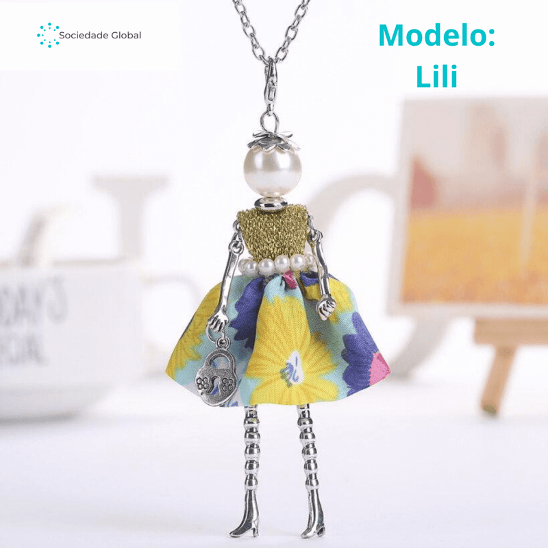 Colar Cute Doll® - Modelo Descolada