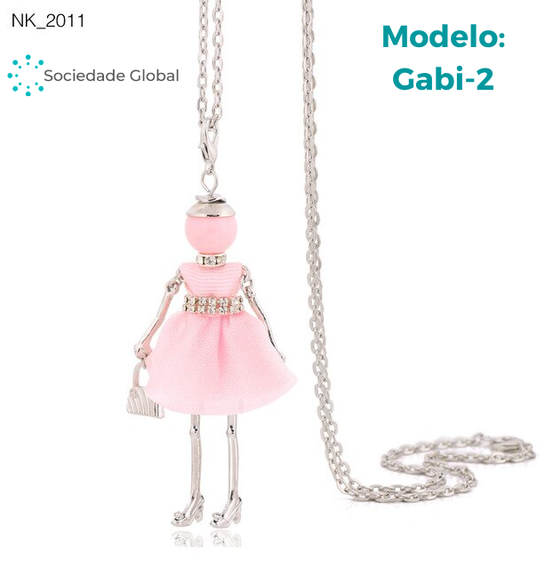 Colar Cute Doll® - Modelo Gabi