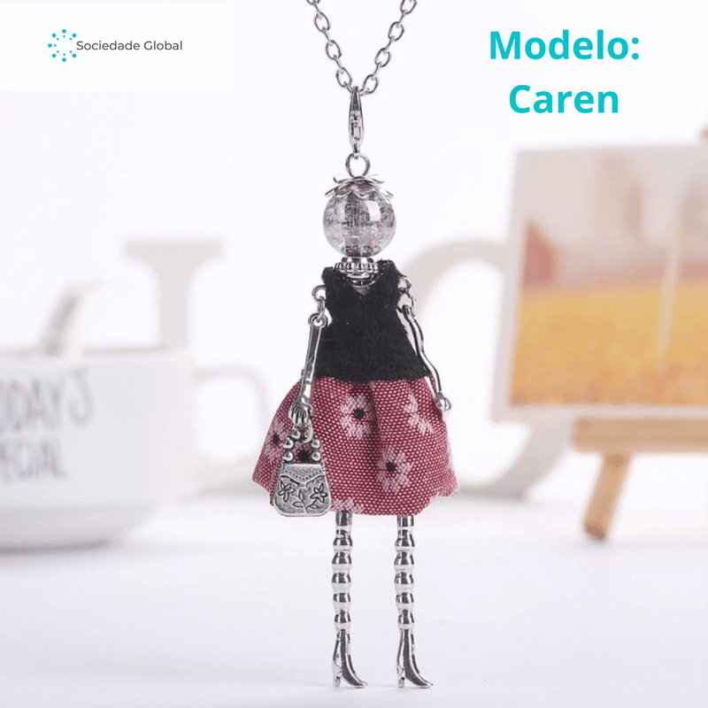 Colar Cute Doll® - Modelo Descolada