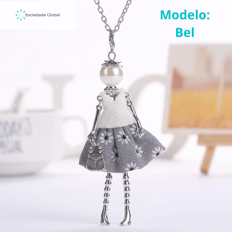 Colar Cute Doll® - Modelo Descolada